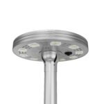 Outdoor Garden Solar Motion Sensor Round Post Top Light 160w 200w 240w Led Landscape Light