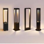 Outdoor Gate Pillar Lights Garden European Bollard Light 30cm 60cm 80cm100cm Led Lawn Decoration Light
