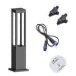 Outdoor Gate Pillar Lights Garden European Bollard Light 30cm 60cm 80cm100cm Led Lawn Decoration Light