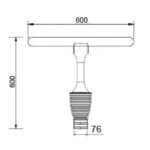 60w 120w Led Post Top Light Outdoor Garden Bollard Light Street Landscape Light Ip66 Waterproof