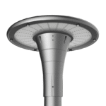 Outdoor Garden Pathway Post Top Lighting Head 30w 60w 80w 100w Led Landscape Pole Light