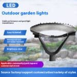 20w 30w 40w Led Post Top Pole Light Landscape Light Outdoor Garden Pathway Lighting Waterproof