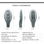 Cobra Head Road Lamp 50w 100w 150w 200w 250w Led Street Light Die Casting Aluminum Waterproof Housing