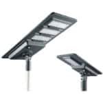 Solar Street Lights Outdoor Waterproof 80w Ip66 Waterproof All in One Solar Powered Road Lamp 5 Years Warranty