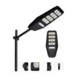 Outdoor All in One Solar Powered Road Lamp 200w Solar Led Street Light Ip66 Waterproof 5 Years Warranty
