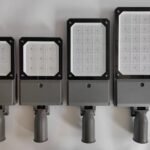 LED Street Light ENEC CB Rated 5 Pin 7 Pin  Smart Street Lighting System 150W Led Street Light