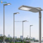 Cost-Effective 100W LED Retrofit Street Lights Rust-proof Anti-Glare Uniform Light Distribution ROHS Certified for Pedestrian