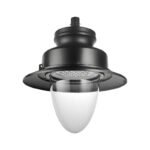 Outdoor 60W/120W/200W LED Park Light Waterproof IP65 Aluminum & Glass Garden Pathway Pole Light AC Electric Power Supply