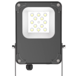 Outdoor IP66 Waterproof LED Floodlight 100W-300W Range Power Adjustable CCT 180lm/W Aluminum Body Cob SMD Chips 5-Year Warranty