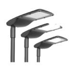 LED Parking Lot Light Bright Dusk to Dawn Outdoor Flood Lights for Street   Exterior Lighting Yard Driveway Garage Park 3 Pack