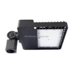 100w Led Parking Lot Light with Adjustable Slip Fitter Mount Area Shoebox Street Light Dusk to Dawn 5000k 100-277V