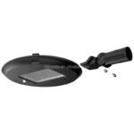 Round Shape Led Solar Street Light High Mast  Led Round Lighting Pole Ip66 Street Lamp Pole