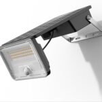 2025 New Arrival Solar LED Flood Light IP54 Wall Light ALuminum Outdoor Garden Panel Battery Replacement for Garden Flood