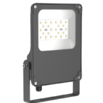 Outdoor IP66 Waterproof LED Floodlight 100W-300W Range Power Adjustable CCT 180lm/W Aluminum Body Cob SMD Chips 5-Year Warranty