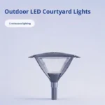 LED Garden Light  Courtyard Lamp Outdoor Post Light LED Landscape Garden Lamp Solar-Powered Yard Light Patio Lighting Fixture