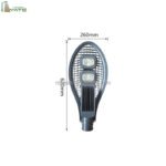 100w Led Street Light Road Lamp Outdoor Ip65 Waterproof 150w 200w 250w Cobra Cob Street Light