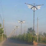 Customizable 50W 150W IP66 Waterproof AC Electric LED Street Light Aluminum Alloy Sword Housing Outdoor Integrated Lighting Road