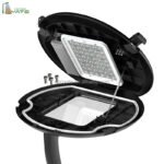 OYATE IP66 Waterproof Outdoor Garden Pole Light 60w 80w 120w Park Pathway Led Post Top Light