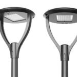 Modern 30W-150W IP66 LED Street Lamp for Garden Aluminum Body AC Power Supply 5 Years Warranty Post Light Type V Private City