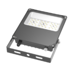 Outdoor IP66 Waterproof LED Floodlight 100W-300W Range Power Adjustable CCT 180lm/W Aluminum Body Cob SMD Chips 5-Year Warranty