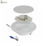 Best Price 9w 18w Led Recessed Downlight Ultra Thin Led Panel Light for Kitchen Office Industrial