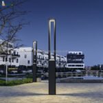 Outdoor Garden Pathway Led Bollard Light Ip66 Waterproof 20w 40w 60w Landscape Lawn Light for Yard
