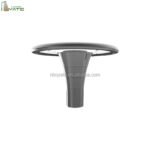 Outdoor Garden Pathway Post Top Lighting Head 30w 60w 80w 100w Led Landscape Pole Light