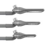 Smart AC LED Street Light for Urban & Rural Community New Integrated IP66 Popular Renovation with Aluminum Alloy Body