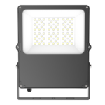 Outdoor IP66 Waterproof LED Floodlight 100W-300W Range Power Adjustable CCT 180lm/W Aluminum Body Cob SMD Chips 5-Year Warranty