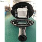 Outdoor IP66 Waterproof 30W to 150W LED Pole Light Warm White Garden Bollard for Road Lighting Landscape LED Park Lamps IK08