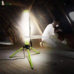 Outdoor Rechargeable Camping Light Worksite 40w 48w 65w 70w High Efficiency LED Cylindrical Working Light