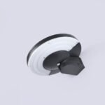 Outdoor Waterproof LED Wall Light Solar Garden Light with IP65 Rating PC Body for Door Fence Grape Rack House