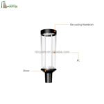 30W 40W 50W Outdoor Garden Aluminum Housing LED Post Top Light IP65 Bollard Pole Landscape Light Warm White LED 220V AC Power