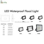 10w 20w 30w 50w Foldable Tripod Stand Work Light LED Flood Light Portable Emergency