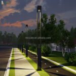 Outdoor Garden Pathway Led Bollard Light Ip66 Waterproof 20w 40w 60w Landscape Lawn Light for Yard