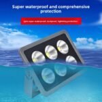 Super Bright 50w 100w 150w 200w 300W 400w 500w  LED Outdoor Floodlight IP65 Waterproof AC Power  COB Reflector Square Lighting