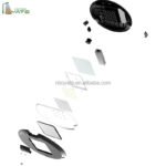 OYATE IP66 Waterproof Outdoor Garden Pole Light 60w 80w 120w Park Pathway Led Post Top Light