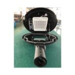 Round Shape Led Solar Street Light High Mast  Led Round Lighting Pole Ip66 Street Lamp Pole