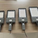 100W LED Street Light with IP65 Waterproof Die-casting Aluminum Housing PC Lens for Highway Parking Lots AC 200W Power Supply