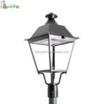3/5 Years Warranty Morden 50w Led Villa Garden Light 40w-100w  LED Post Top Lamp for Europe Type 60w LED Garden Light Pole Lamp