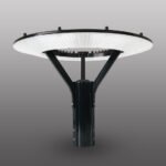 Outdoor Aluminum Garden Lamp IP65 Waterproof IP65 Exterior Post Light Fixture Clear Glass Landscape Lighting for Home Garden