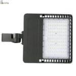 100w Led Parking Lot Light with Adjustable Slip Fitter Mount Area Shoebox Street Light Dusk to Dawn 5000k 100-277V