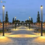 IP66 Waterproof Bollard Light Outdoor Garden Led Lawn Light 20w 40w 60w Park Landscape Light