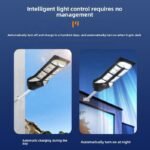 Hot Selling Outdoor Solar Street Lights Waterproof LED Garden Lights for New Rural Community Home IP67 for Road Cross-Border