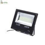 Outdoor Waterproof 100W LED Flood Light Ultra-Thin T150W Aluminum Projector Housing Warm White (6500K) Color Temperature IP66
