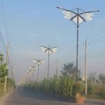 240 Watt Led Street Light 220 Volts 200 Watt Led Street Light Ip 66 with Pole AC 100-277V Power Out Door Lights 30000 Lumens