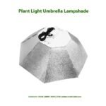 1000W HPS MH Parabolic Grow Lamp Aluminum Umbrella Lampshade Greenhouse Flower  Plant Growth Lighting Agricultural Sodium grow