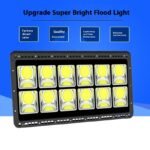 500w 600W High-Power LED Floodlight Outdoor Projection Lamp IP65 for Construction Sites Tower Chandelier for Warehouse BIG Power