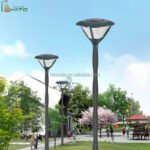 LED Garden Light  Courtyard Lamp Outdoor Post Light LED Landscape Garden Lamp Solar-Powered Yard Light Patio Lighting Fixture