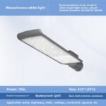 LED Outdoor Street Light New Rural Square Aluminum Arm Golden Bean IP65 50W 100W 150w 200wHigh Quality Cheap Road Lighting